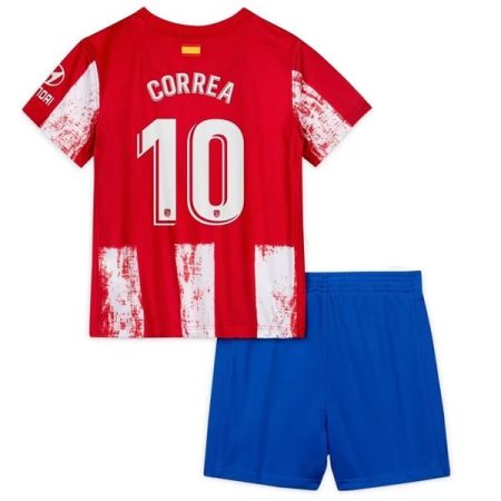Camisola Atlético Madrid Correa 10 Criança Equipamento Principal 2021-22